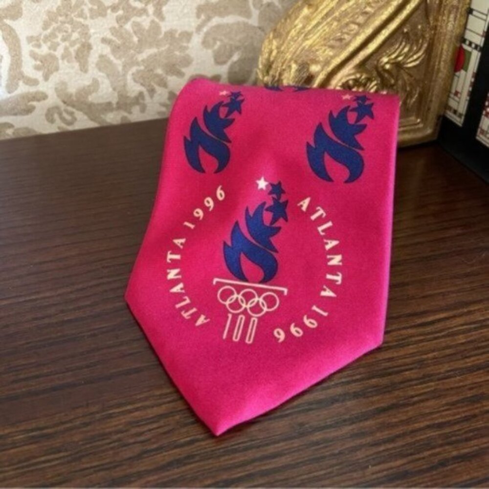 Vintage John Henry 1996 Atlanta Olympics Tie